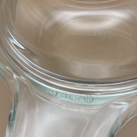 Vintage PYREX Clear Glass Grab it Bowl 601-B & Matching Lid 601-C - Picture 2 of 11